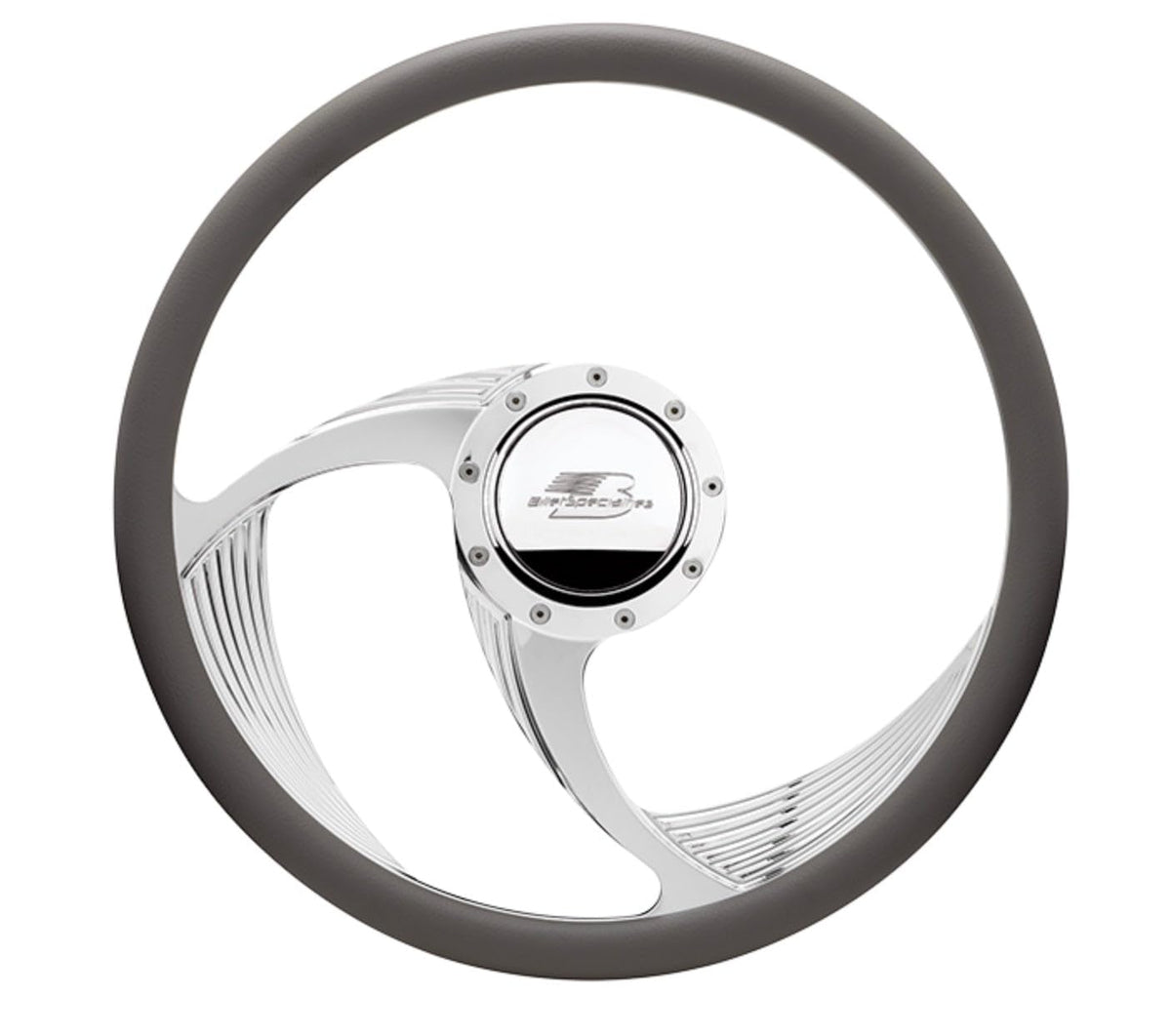 Billet Specialties Steering Wheel Half Wrap 15.5in Spyder