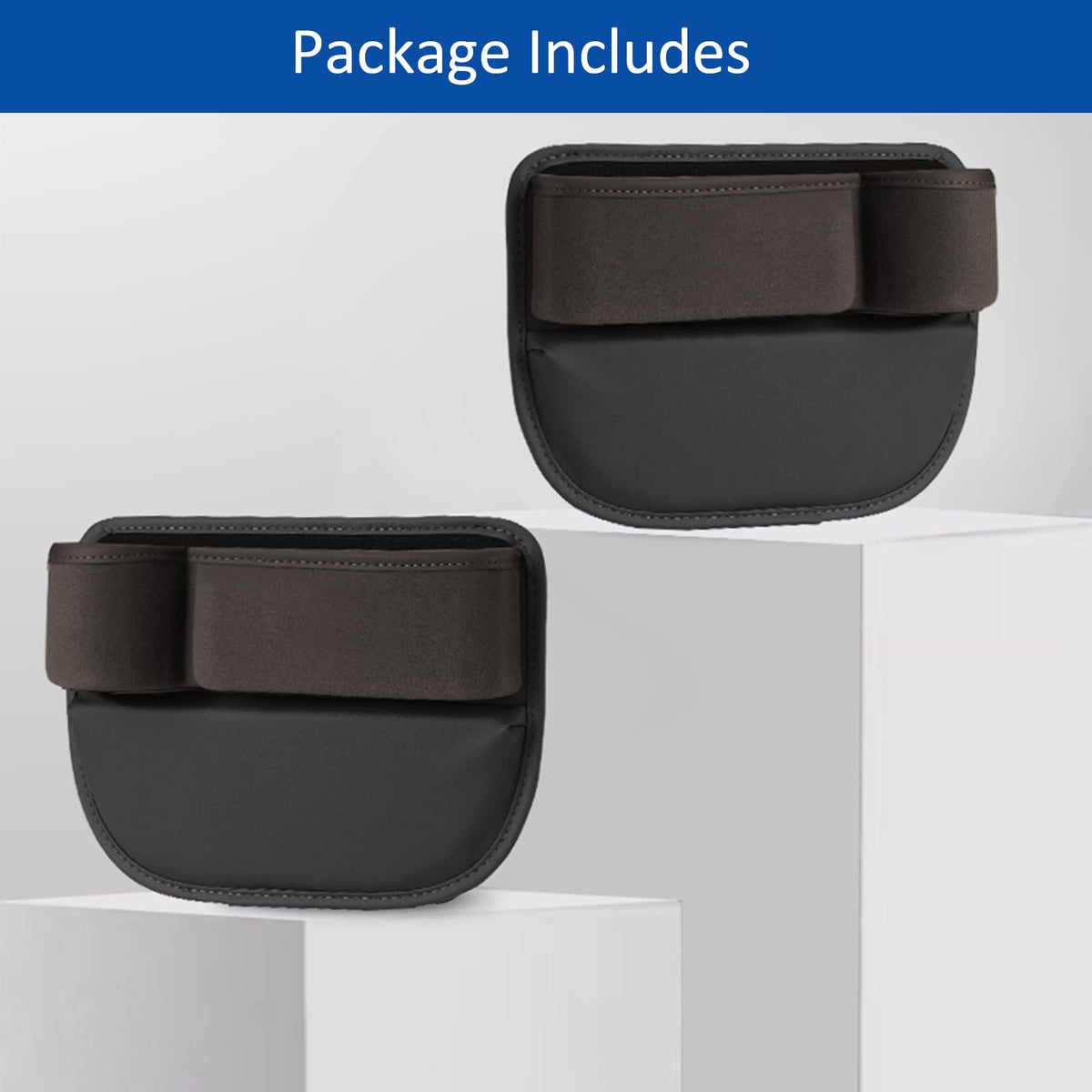Car Seat Gap Filler Organizer with Cup Holder