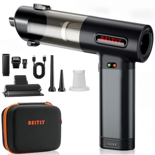 BELTLY FT55 Portable Car Vacuum with Removable Battery 19kPa Suction Power
