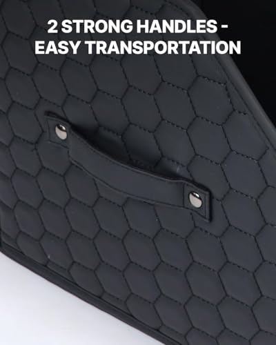 Owleys Car Trunk Organizer for SUV, Lid, PU Leather, 40L or 50L