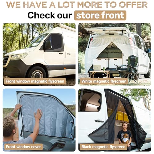 Living in a Bubble Premium Seat Back Organizer Storage for Campervans and Cars