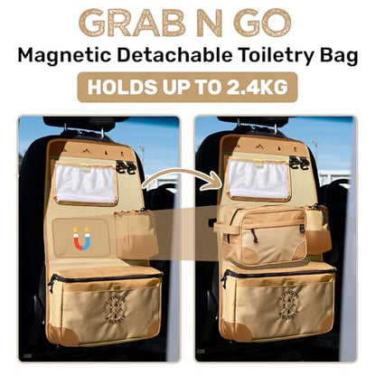 Living in a Bubble Premium Seat Back Organizer Storage for Campervans and Cars