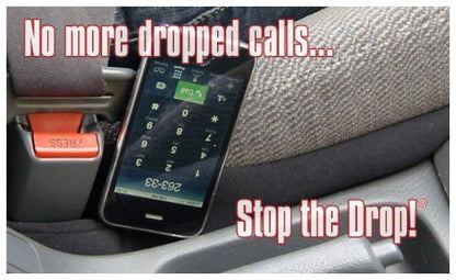 Drop Stop – 2 Original Car Seat Gap Fillers (Shark Tank), Dash Pad & Light