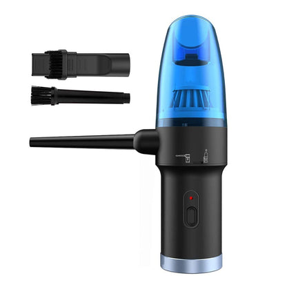 MVNOIRE Cordless Electric Compressed Air Duster-Blower & Vacuum 2-in-1, Replaces Canned Spray Cleaner for Computer Keyboard