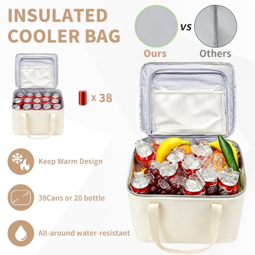 GDNasist Car Trunk Organizer and Storage for Car, SUV & Sedan