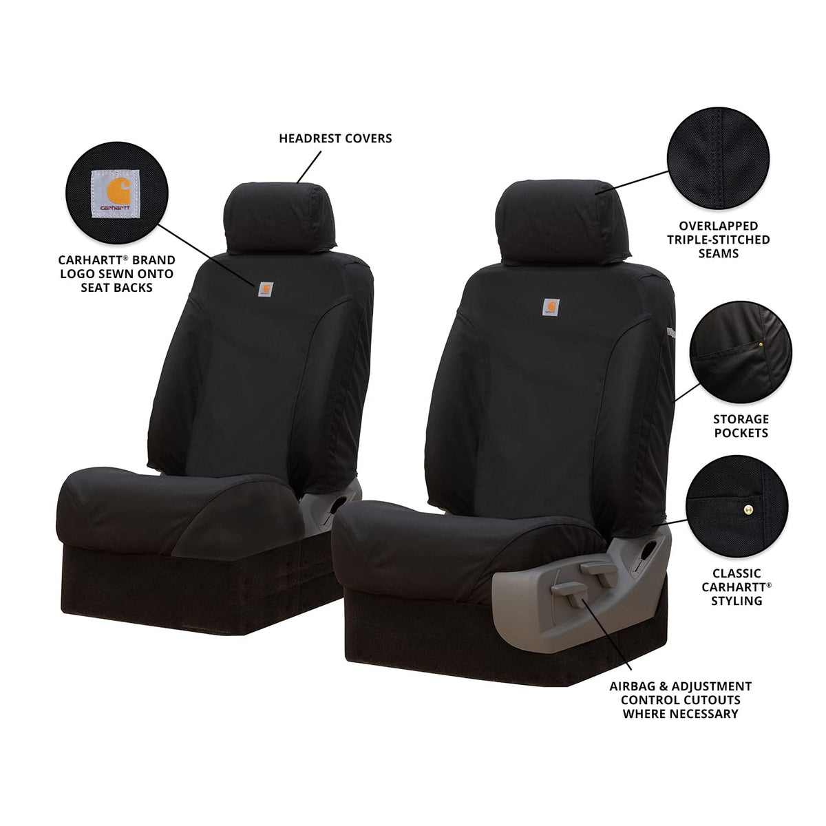 Covercraft Carhartt Super Dux Cordura SeatSaver Custom Seat Covers