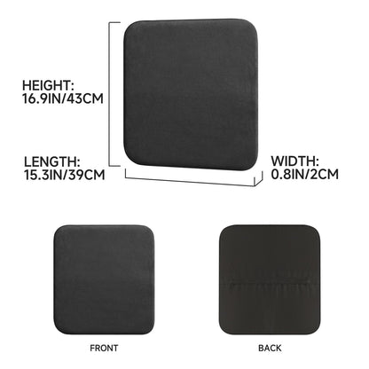 Memory Foam Car Seat Cushion 2 Pack Non Slip