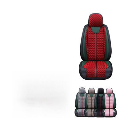 Full Set Leather Car Seat Covers with Comfort Pillows