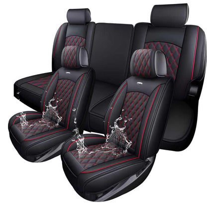 Aierxuan Leather Car Front Seat Covers for Silverado Sierra