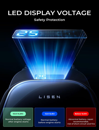 LISEN 96W 4 in 1 Retractable Car Charger with USB C & Lightning Cable for iPhone 17 Pro Max 16 15 14 13 12, Samsung Galaxy S25 S24, Android - Fast Charging Cigarette Lighter Adapter
