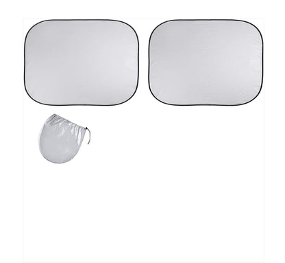 EzyShade Windshield Sun Shade with Shield-X Reflective Technology. See Vehicle Size-Chart. Foldable Car Sunshade for Front Windshield Window Car SUV Van Truck. Sun Visor Heat Shield