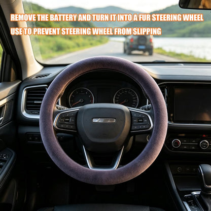 Heated Steering Wheel Cover, Rechargeable Cordless Car Warmer