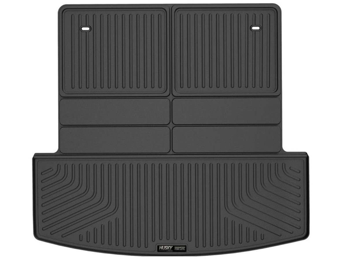 Husky Liners — Weatherbeater | Fits 2020-2023 Ford Explorer w/Console (Excludes Hybrid) Front & 2nd Row Liner - Black