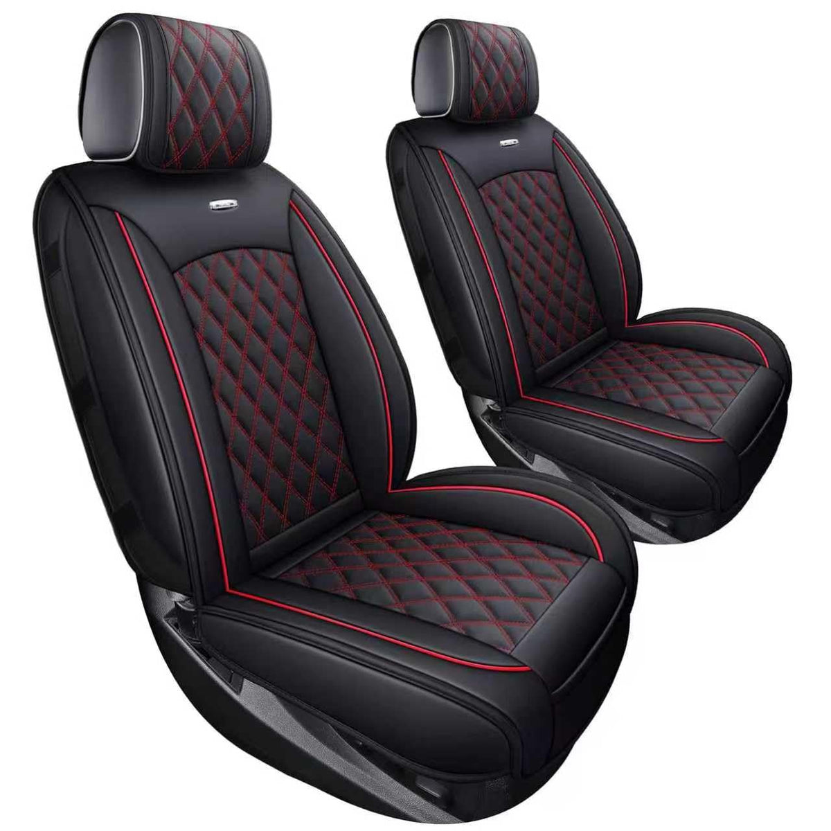 Aierxuan Leather Car Front Seat Covers for Silverado Sierra