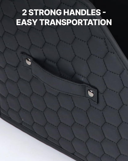 Owleys Car Trunk Organizer for SUV, Lid, PU Leather, 40L or 50L