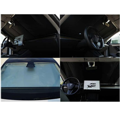 Model Y Automatic Windshield Sun Shade One Touch