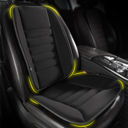 kingphenix Car Seat Cushion with Back Support Pillow, Memory Foam