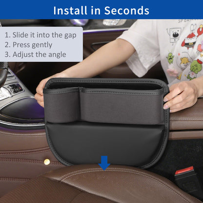 Car Seat Gap Filler Organizer with Cup Holder