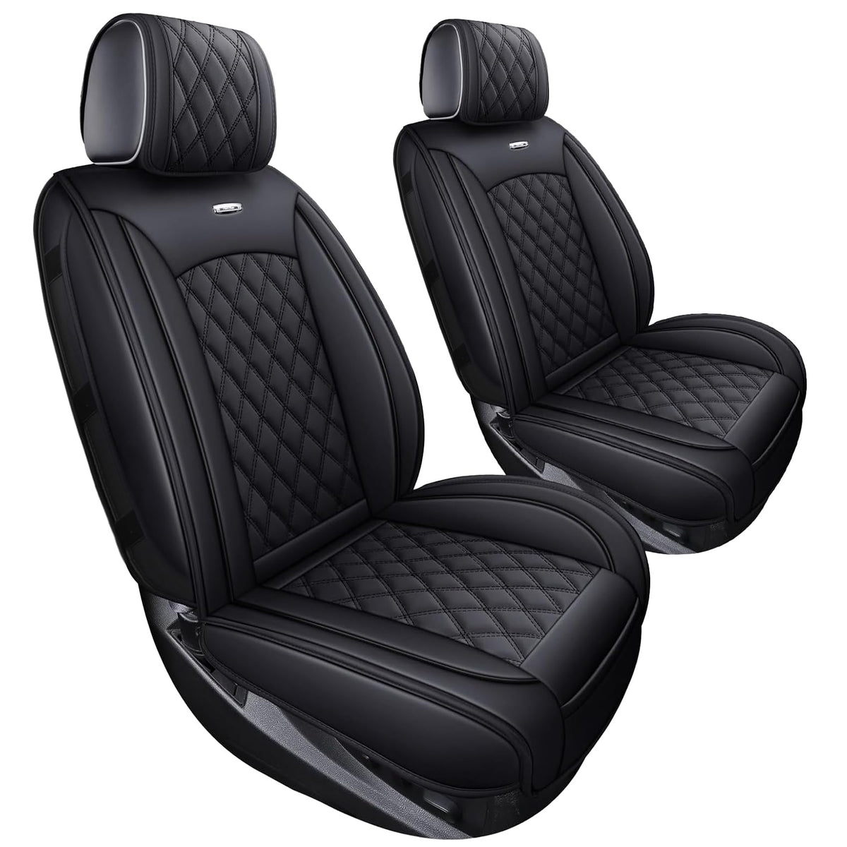 Aierxuan Leather Car Front Seat Covers for Silverado Sierra