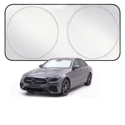 EzyShade Windshield Sun Shade with Shield-X Reflective Technology. See Vehicle Size-Chart. Foldable Car Sunshade for Front Windshield Window Car SUV Van Truck. Sun Visor Heat Shield