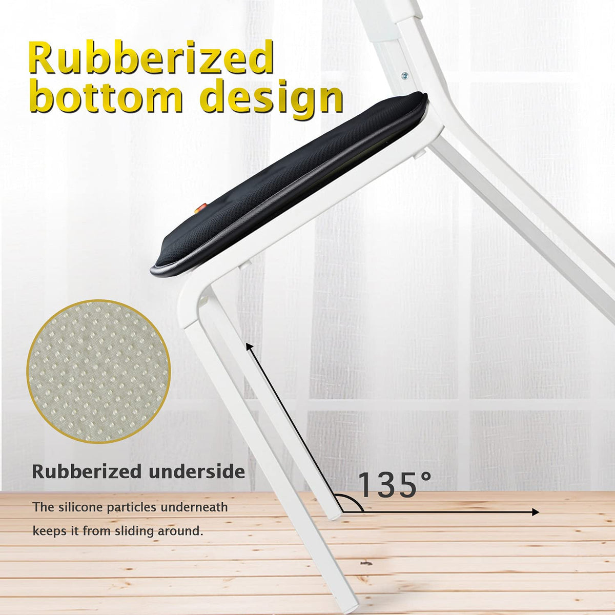 RaoRanDang Car Seat Cushion Pad for Home Use Car Driver Seat Office Chair Memory Foam Seat Cushion