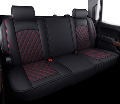 Aierxuan Leather Car Front Seat Covers for Silverado Sierra