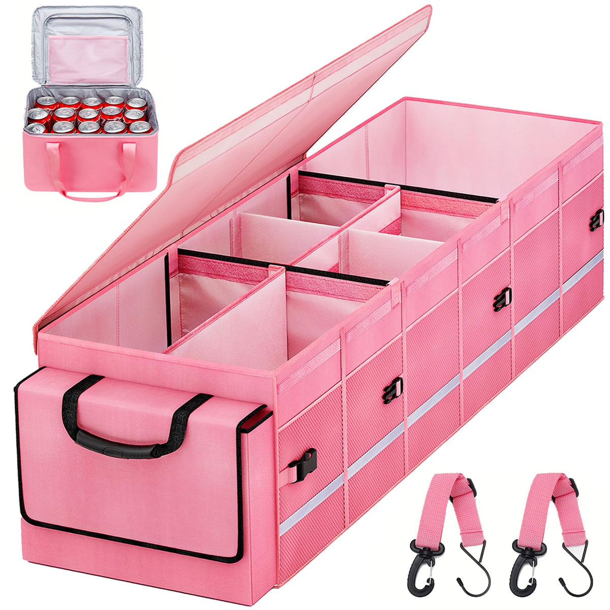 GDNasist Car Trunk Organizer and Storage for Car, SUV & Sedan