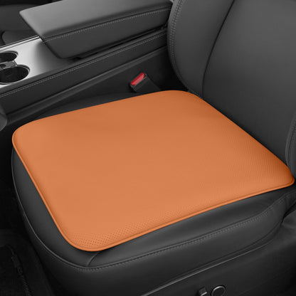zenzenlife Car Seat Cushion – Breathable Nappa-Style Microfiber Leather & Premium Memory Foam, Non-Slip Seat Pad for Car/SUV/Truck/Office Chair,Lower Back & Hip Support