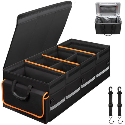 GDNasist Car Trunk Organizer and Storage for Car, SUV & Sedan