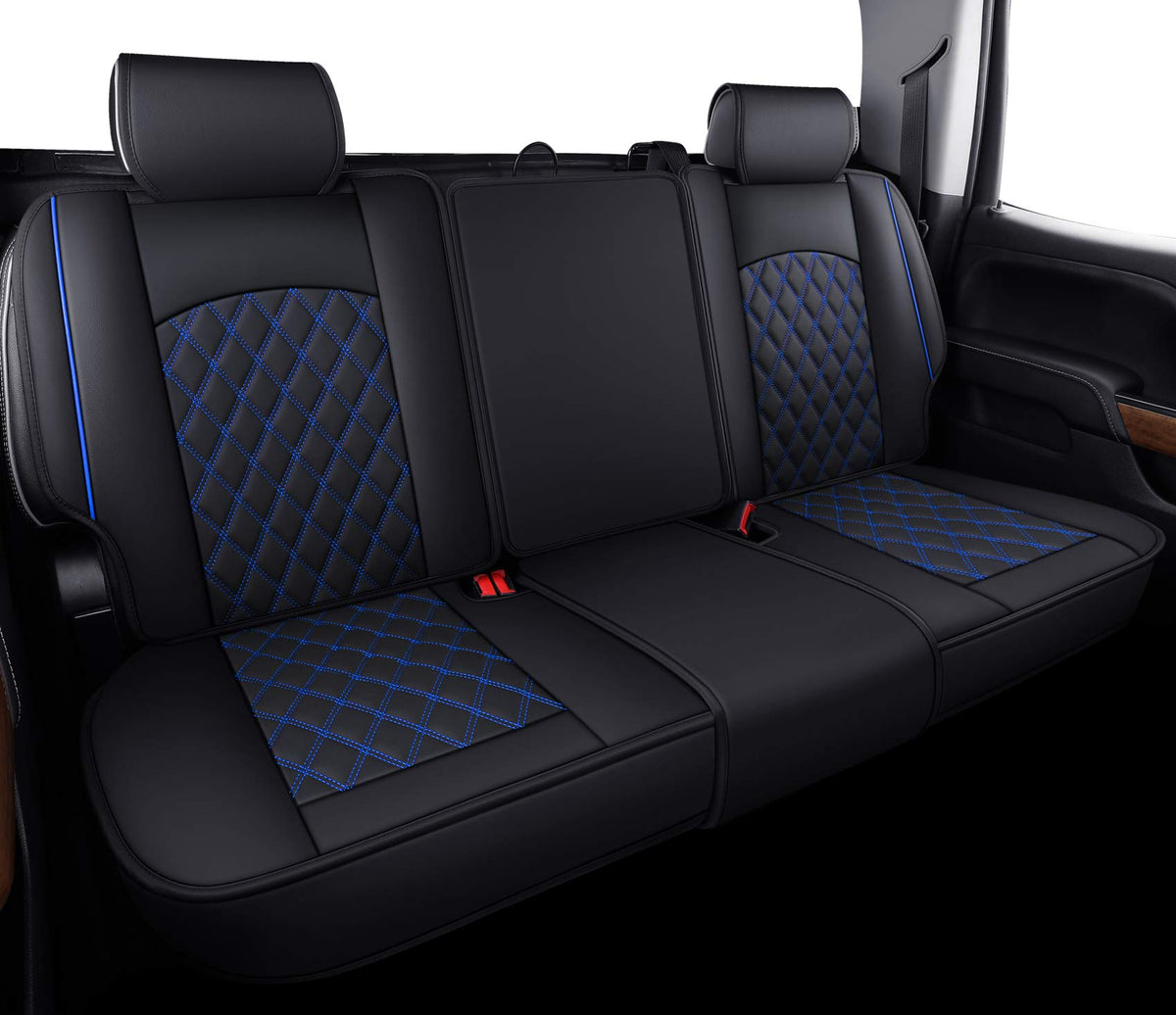 Aierxuan Leather Car Front Seat Covers for Silverado Sierra