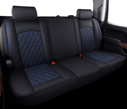 Aierxuan Leather Car Front Seat Covers for Silverado Sierra