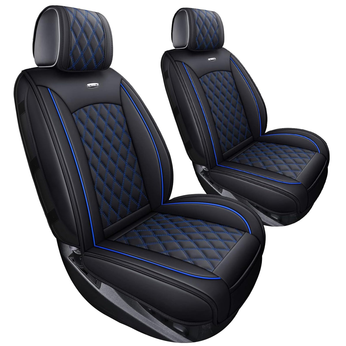 Aierxuan Leather Car Front Seat Covers for Silverado Sierra