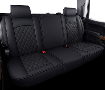 Aierxuan Leather Car Front Seat Covers for Silverado Sierra