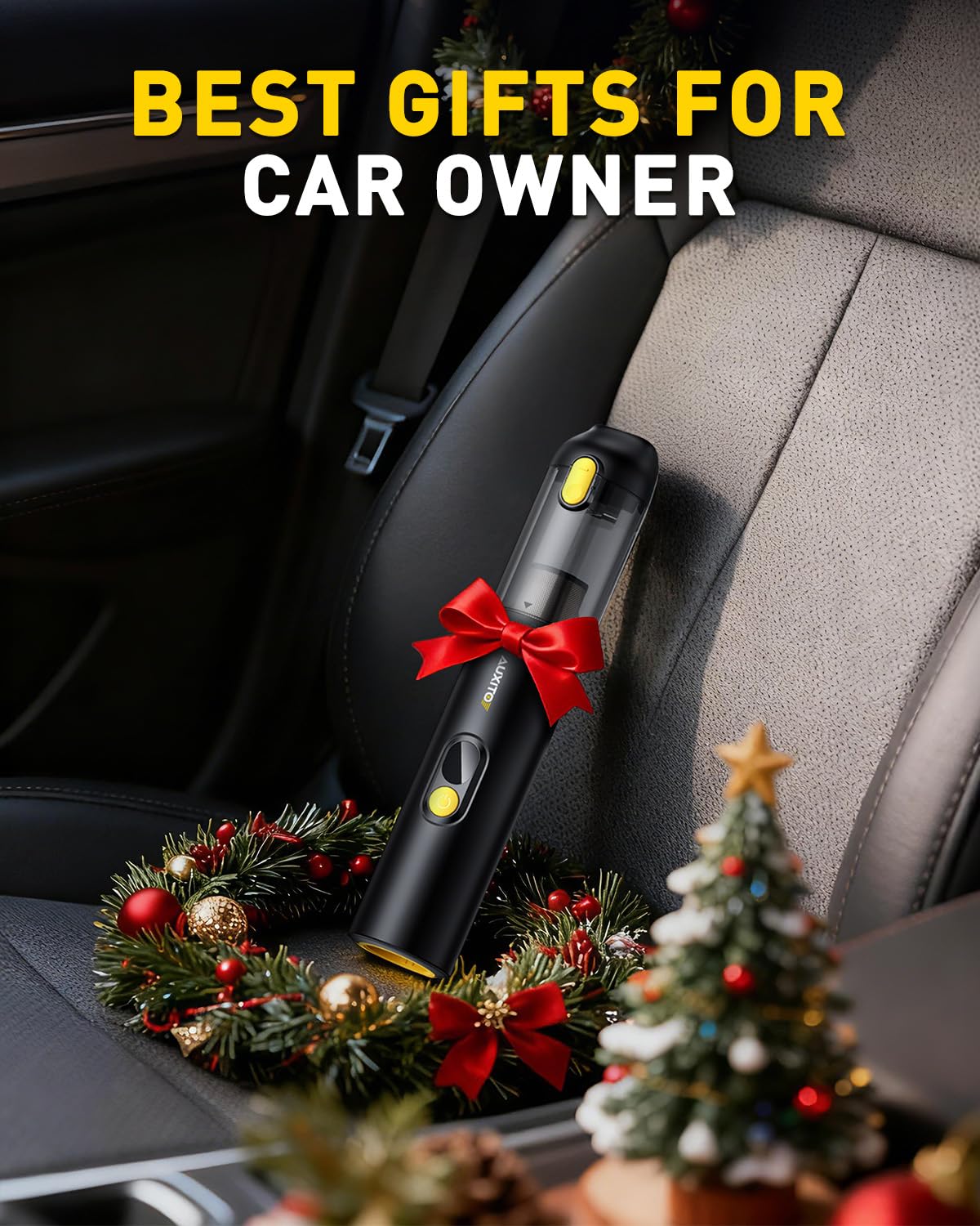 AUXITO Car Vacuum Handheld Vacuum Cordless