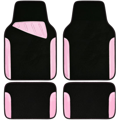 CAR PASS Jelly Waterproof Universal Fit Car Floor Mats