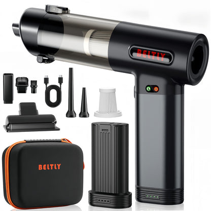 BELTLY FT55 Portable Car Vacuum with Removable Battery 19kPa Suction Power