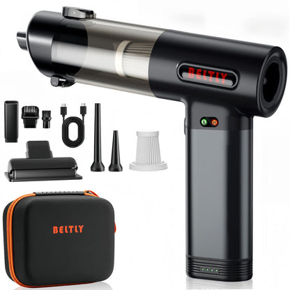 BELTLY FT55 Portable Car Vacuum with Removable Battery 19kPa Suction Power