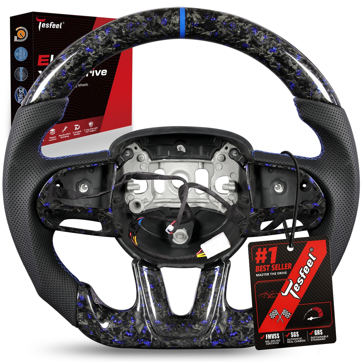 TESFEEL steering wheel for Dodge challenger