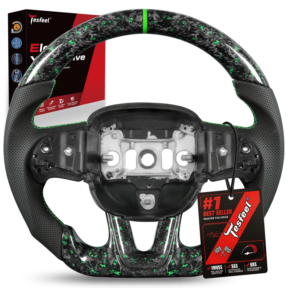TESFEEL steering wheel for Dodge challenger