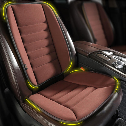 kingphenix Car Seat Cushion with Back Support Pillow, Memory Foam