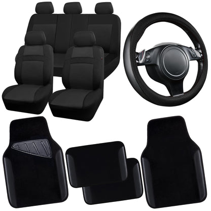 CAR PASS Jelly Waterproof Universal Fit Car Floor Mats