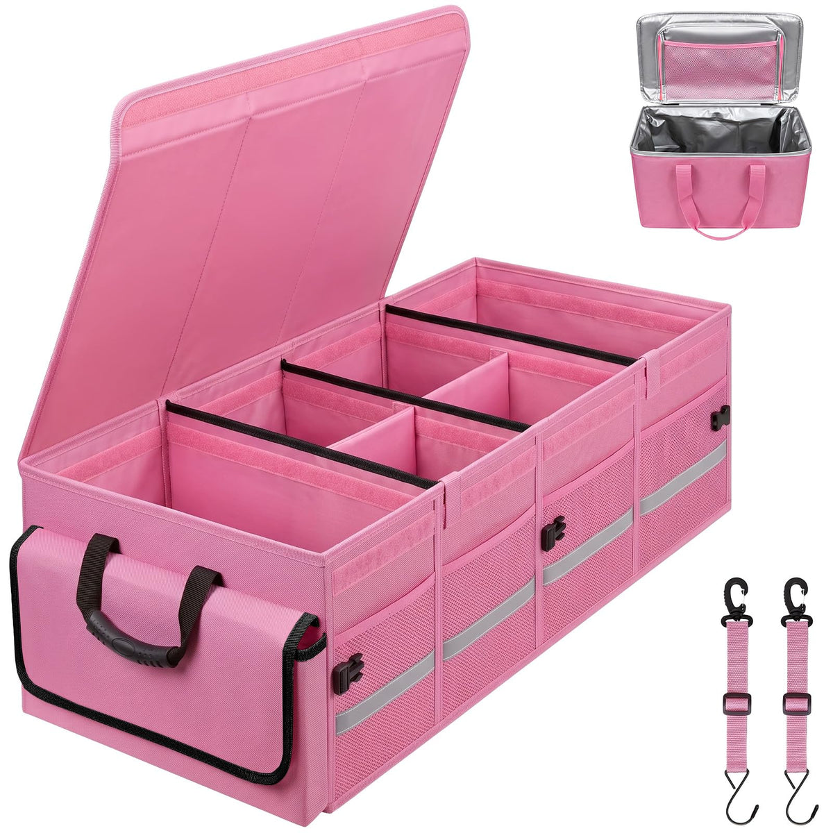 GDNasist Car Trunk Organizer and Storage for Car, SUV & Sedan