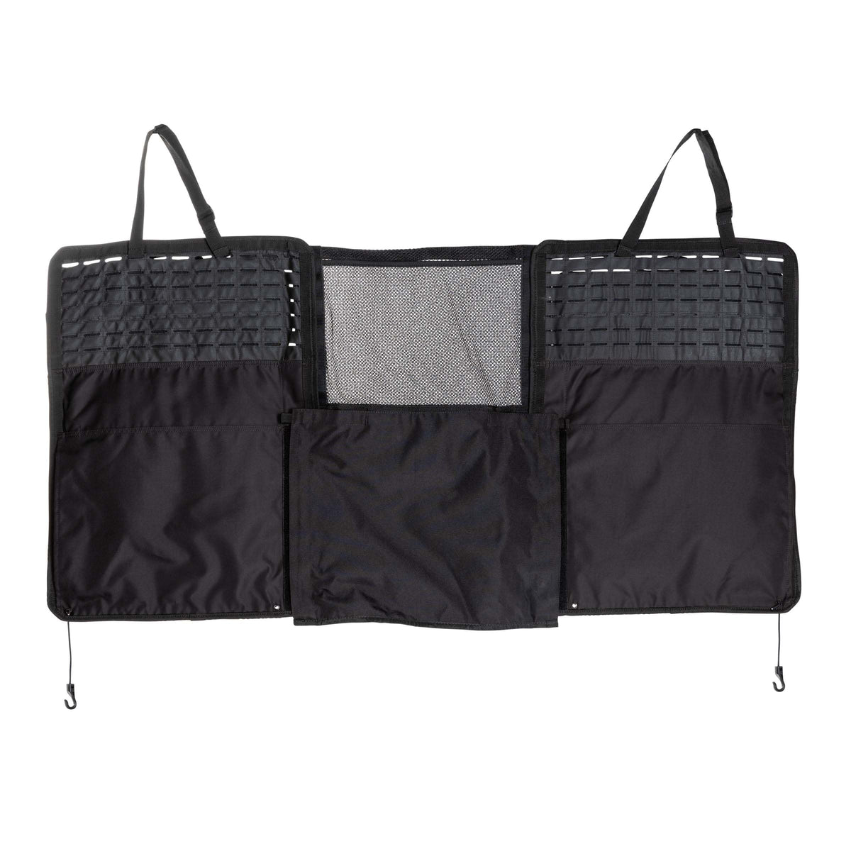Carhartt Universal Dual Seatback Organizer, Water-Repellent 600D Polyester, Adjustable Fit with Multiple Storage Pockets for Trucks, SUVs & Cars