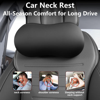 AntDiseno Car Neck Pillow, Car Neck Support with Adjustable Strap