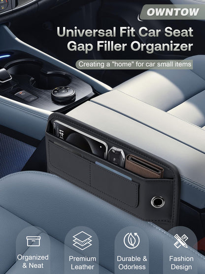 Owntow Car Seat Gap Filler Organizer for Car Seat Gap