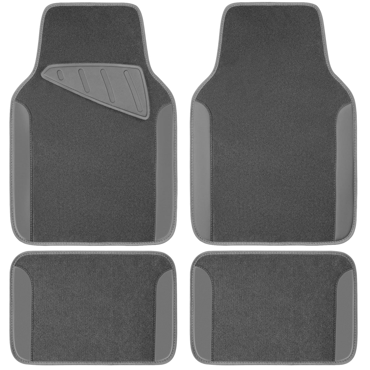 CAR PASS Jelly Waterproof Universal Fit Car Floor Mats