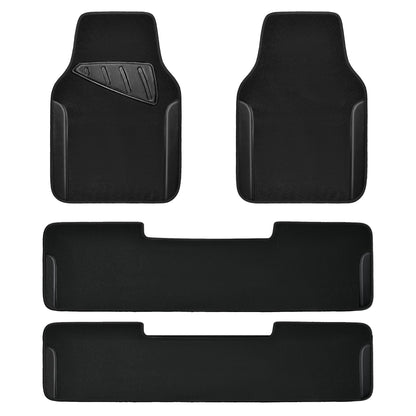 CAR PASS Jelly Waterproof Universal Fit Car Floor Mats