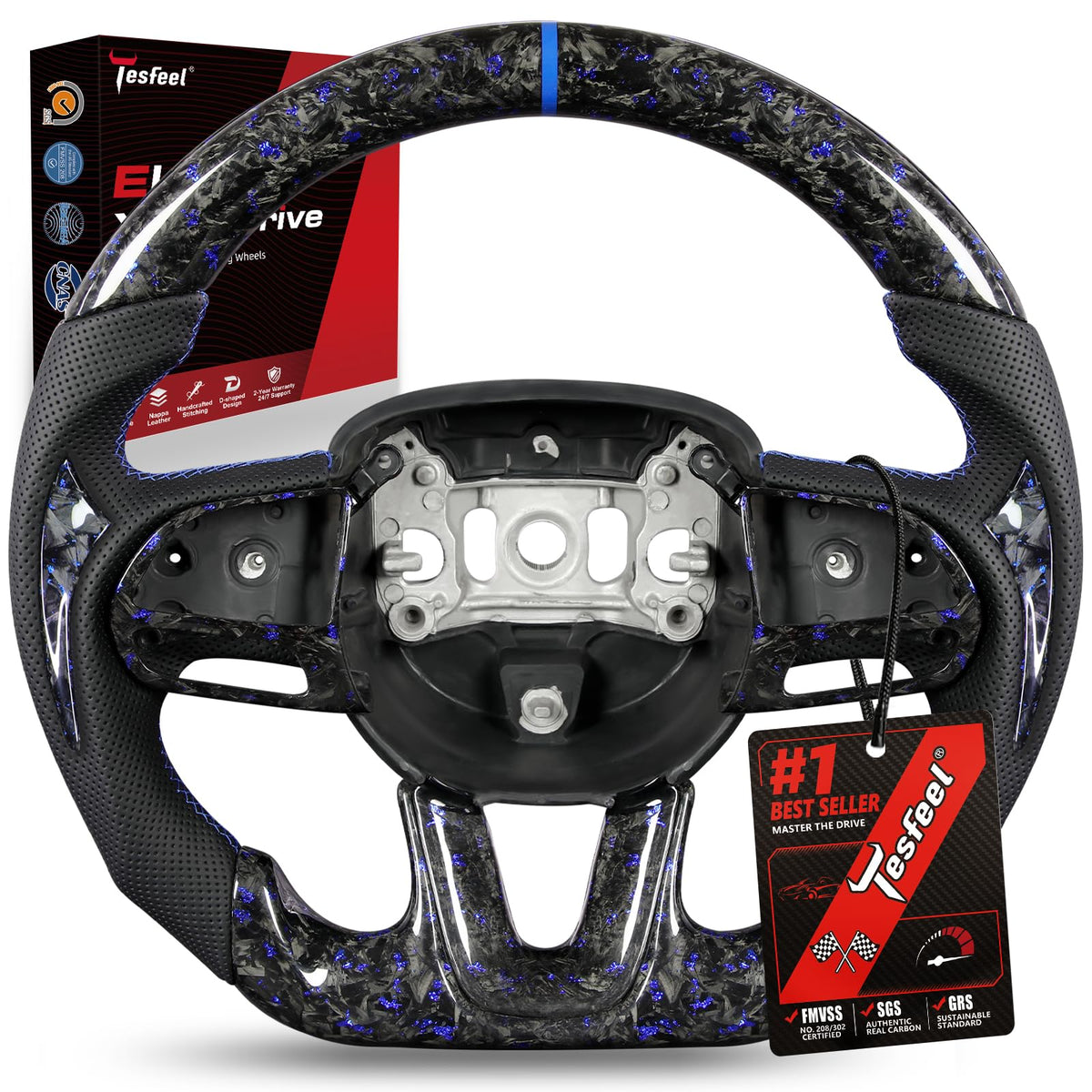 TESFEEL steering wheel for Dodge challenger