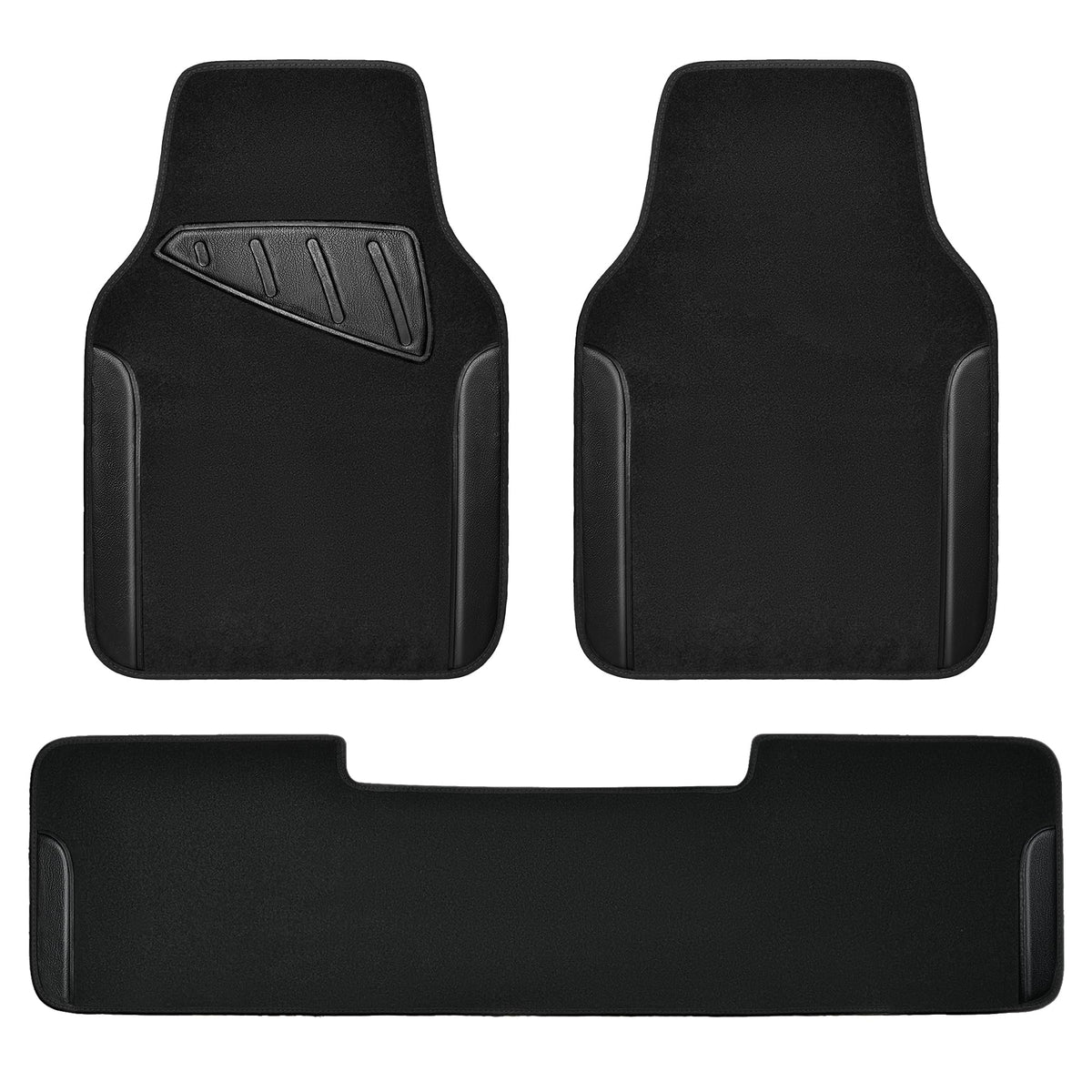 CAR PASS Jelly Waterproof Universal Fit Car Floor Mats