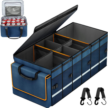 GDNasist Car Trunk Organizer and Storage for Car, SUV & Sedan